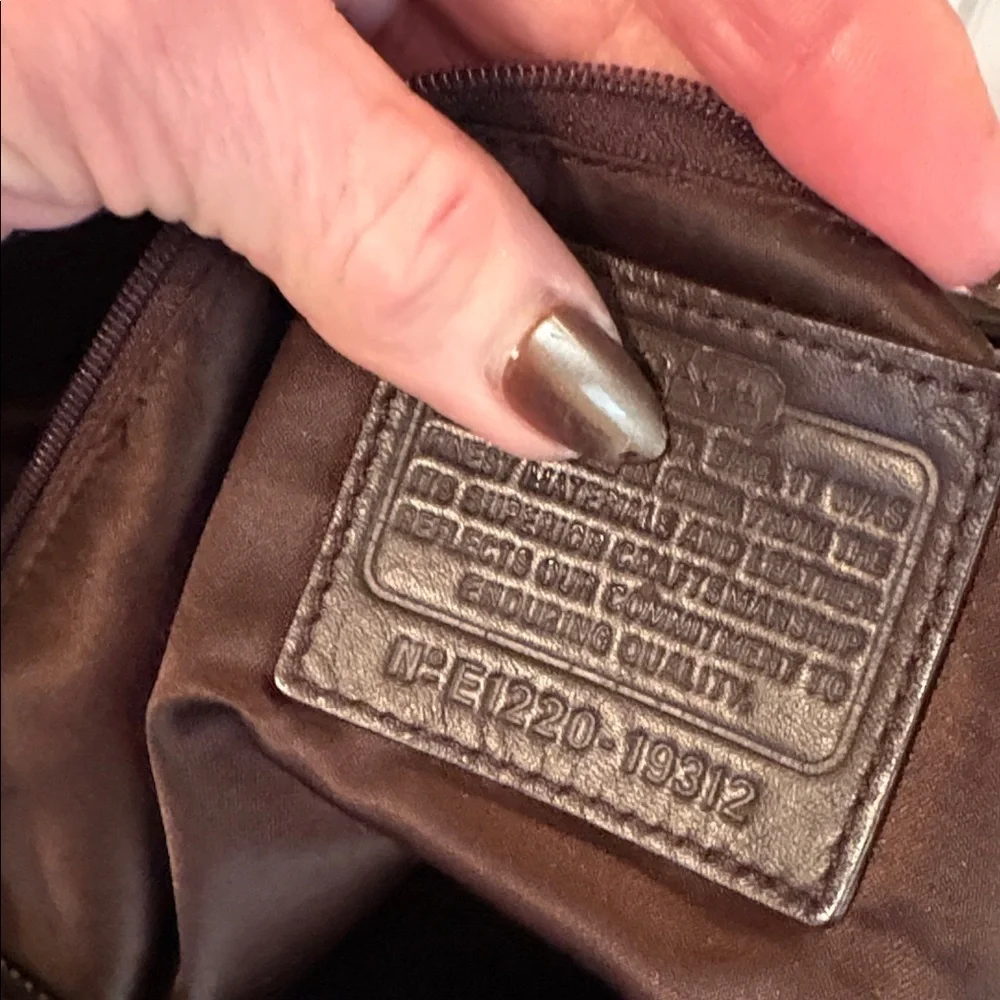 Coach Kristin crossbody and shoulder bag E1220-19312